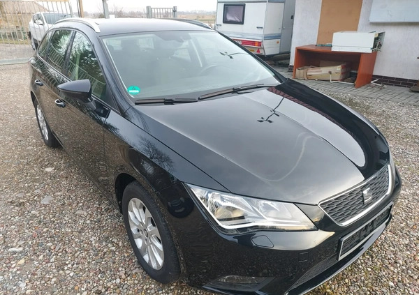 Seat Leon cena 35900 przebieg: 139011, rok produkcji 2015 z Mysłowice małe 254
